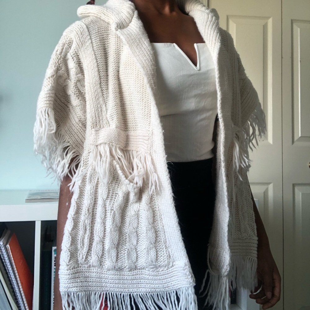 Shawl cardigan